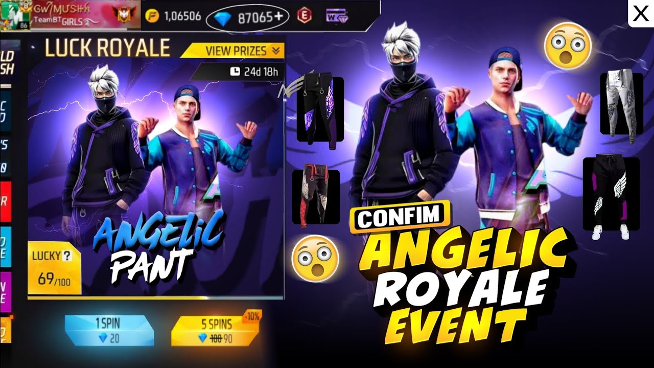 Finally All Angelic Pant Confirm Date আসছে💥🤯| New Event Free Fire Bangladesh server | FF New Event