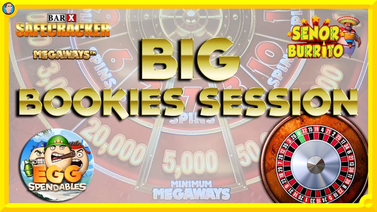 BIG Bookies Session with Safecracker Fortune Spins & SENIOR BURRITO !!
