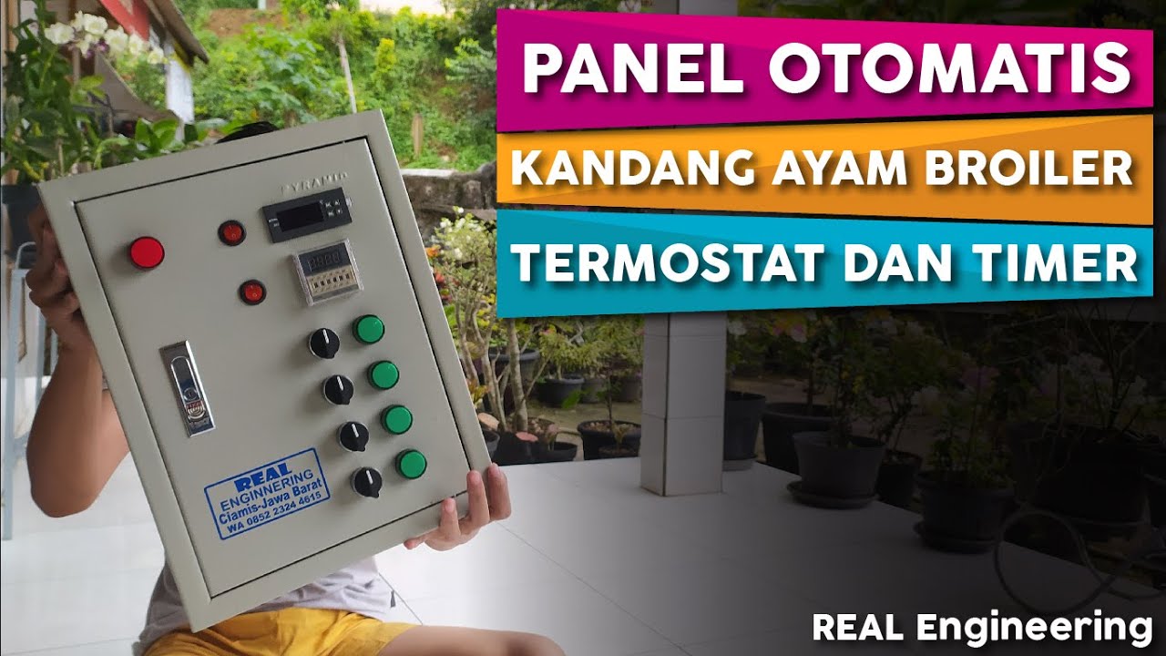 Panel Blower Kandang Ayam Broiler Close House