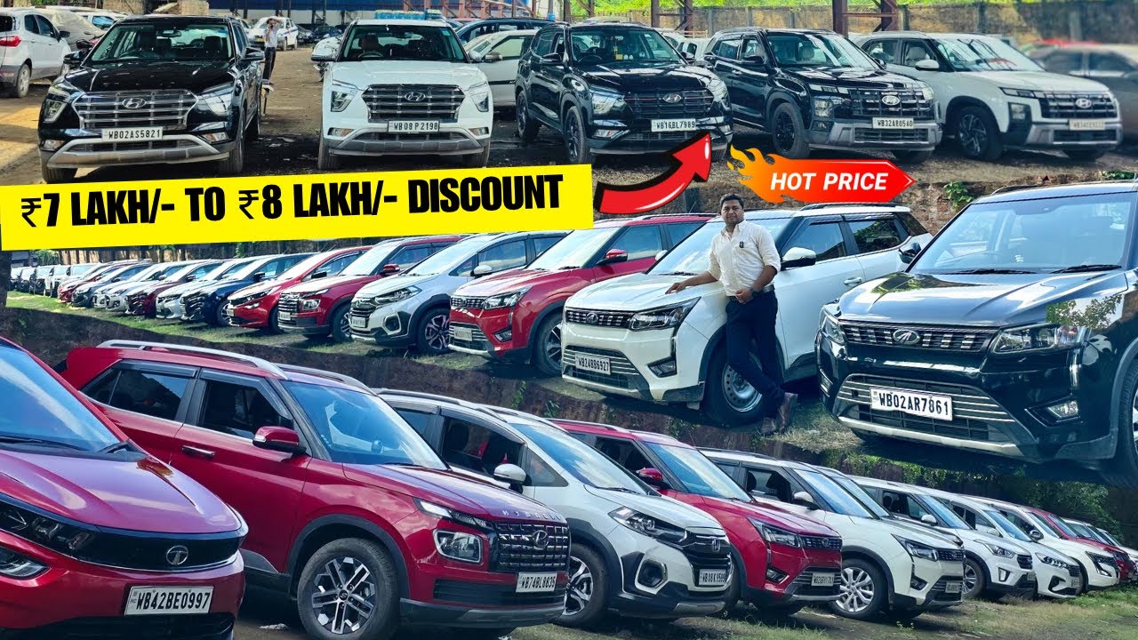 Recent Model Cars at Huge Discount🔥Creta,Xuv300,Baleno,Safari,Venue | Used Cars in Kolkata 