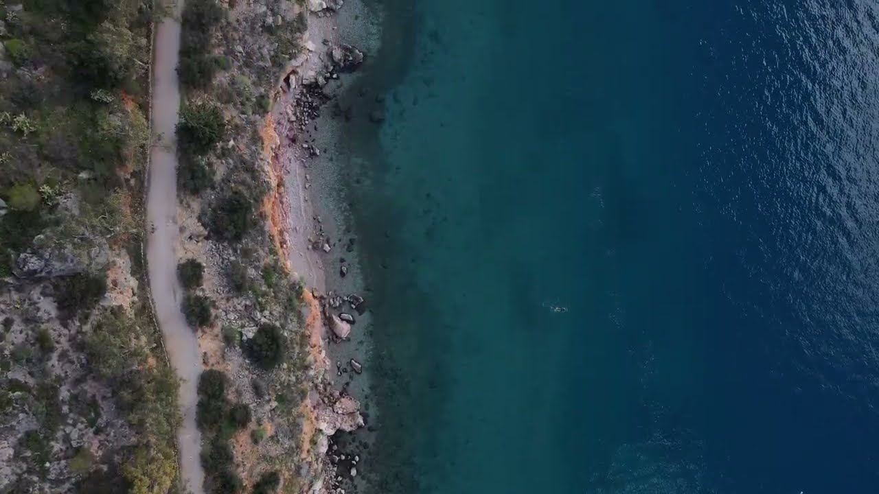 Nafplio Coastal Flight | Aerial Calm in Winter + Chill AI Lo-fi