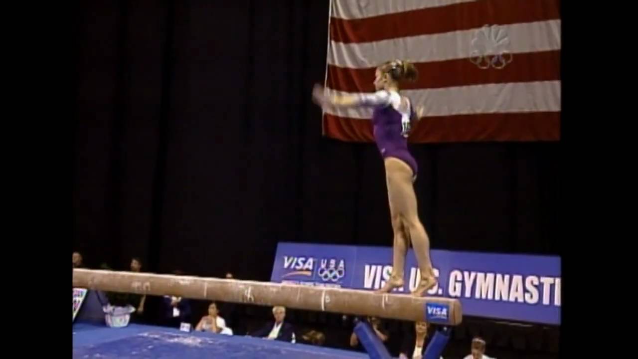 Courtney Kupets - Balance Beam - 2004 U.S. Gymnastics Championships - Women - Day 1