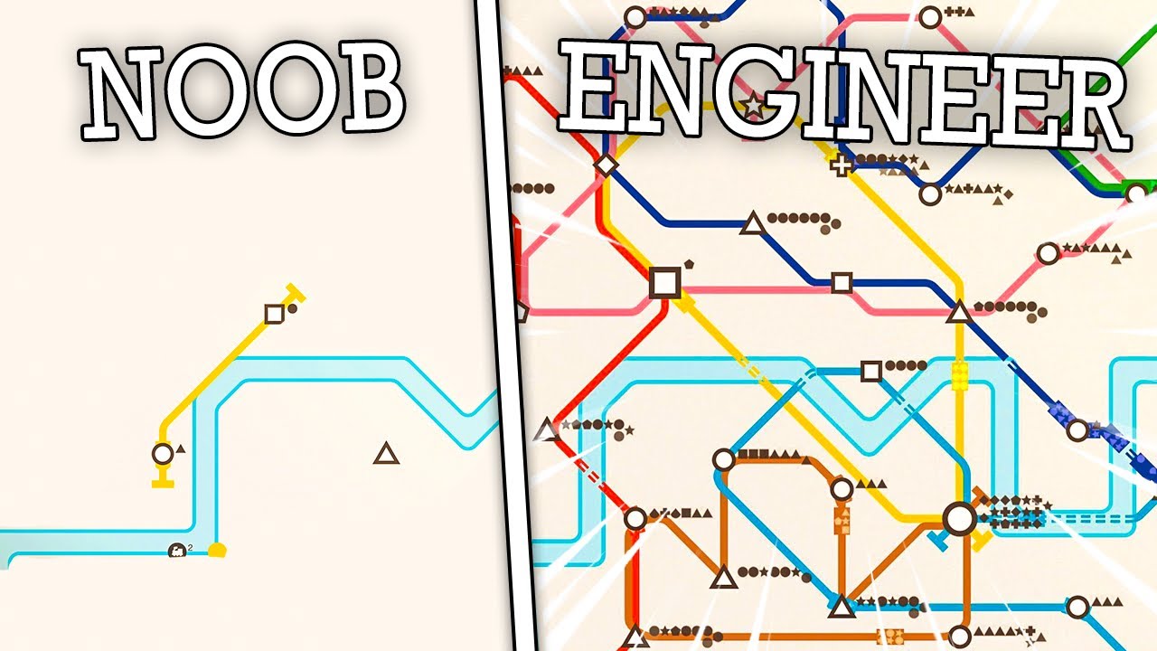 Overengineering the LONDON UNDERGROUND in Mini Metro!