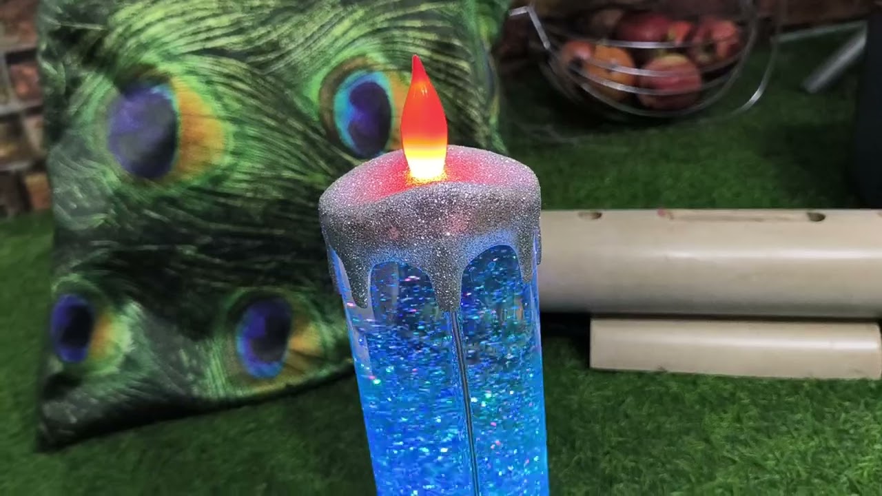Glowing Show Piece - Artificial Fire through the power