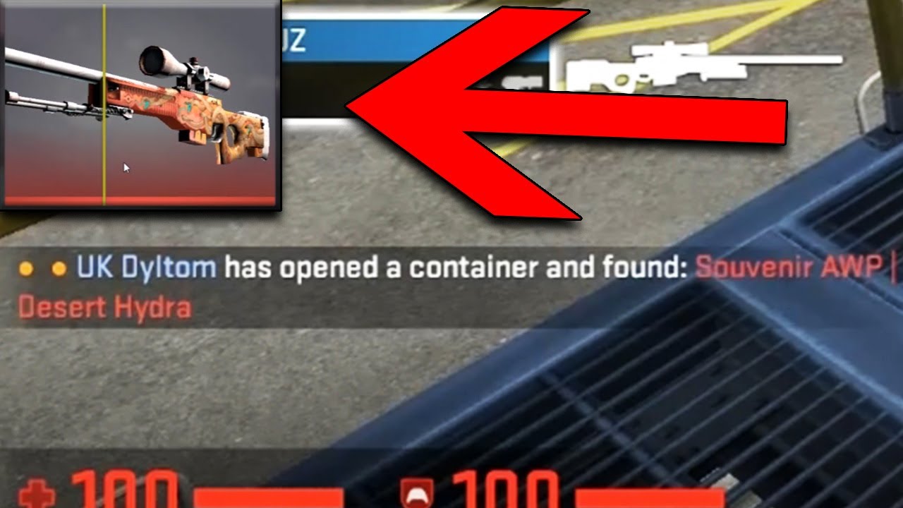 Mid Game  SOUVENIR Awp Desert Hydra UNBOXING