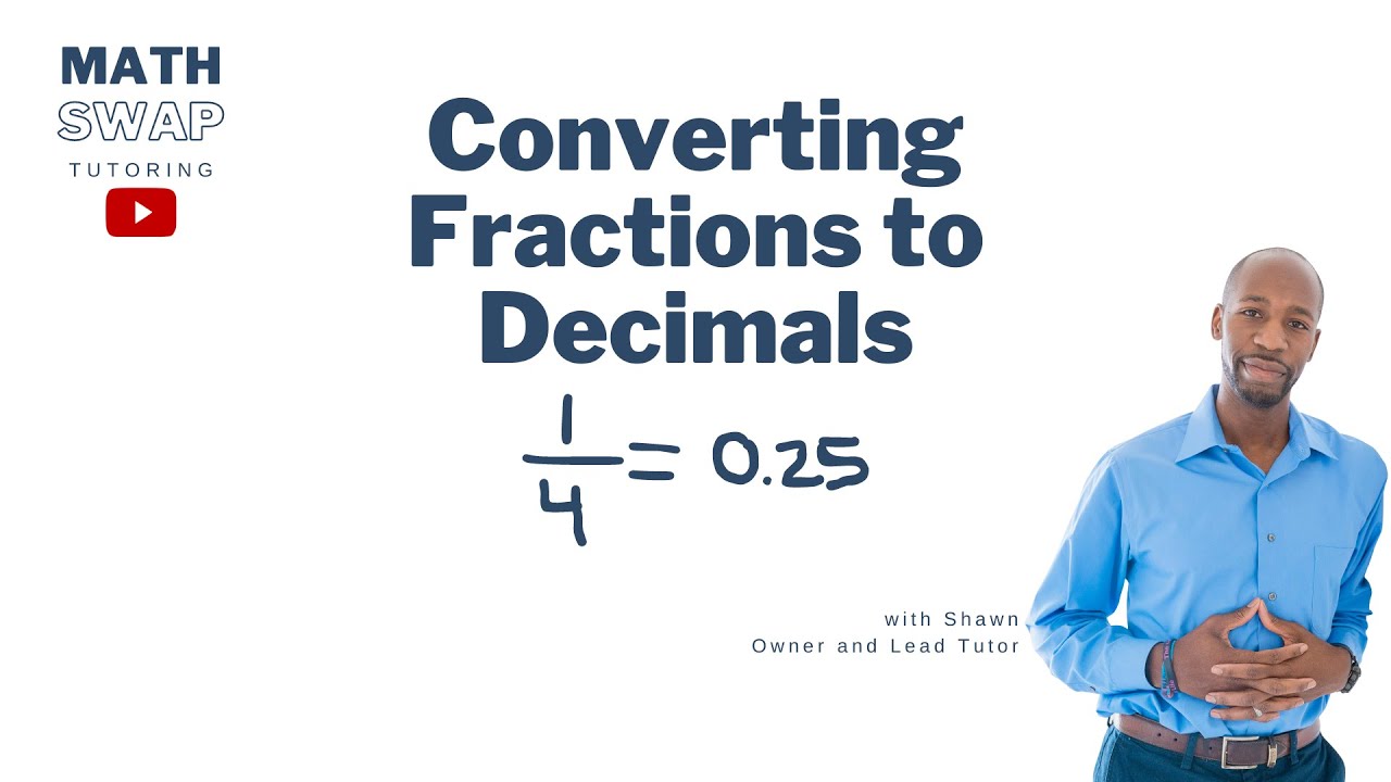 Converting Fractions to Decimals (6th Grade)