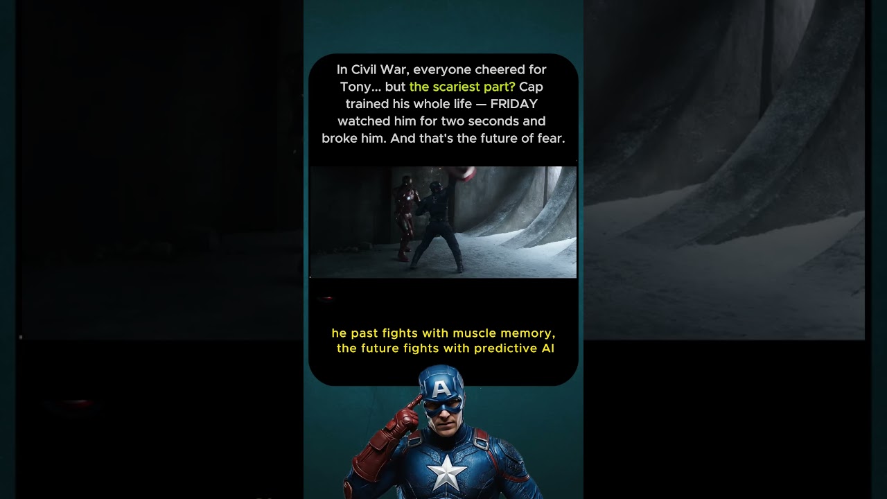 How Tony Stark Broke Captain America in 2 Seconds 💀