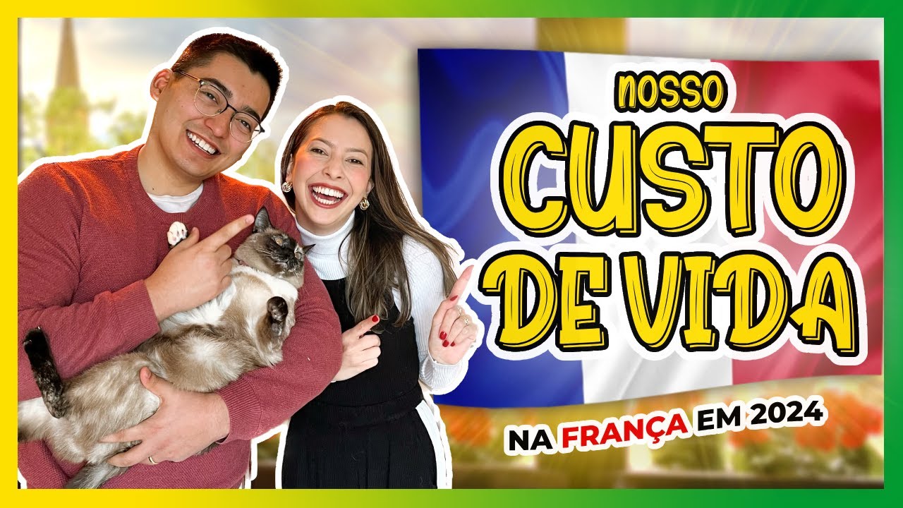 CUSTO DE VIDA PARA UM CASAL NA FRANÇA EM 2024  I RDV NA FRANÇA
