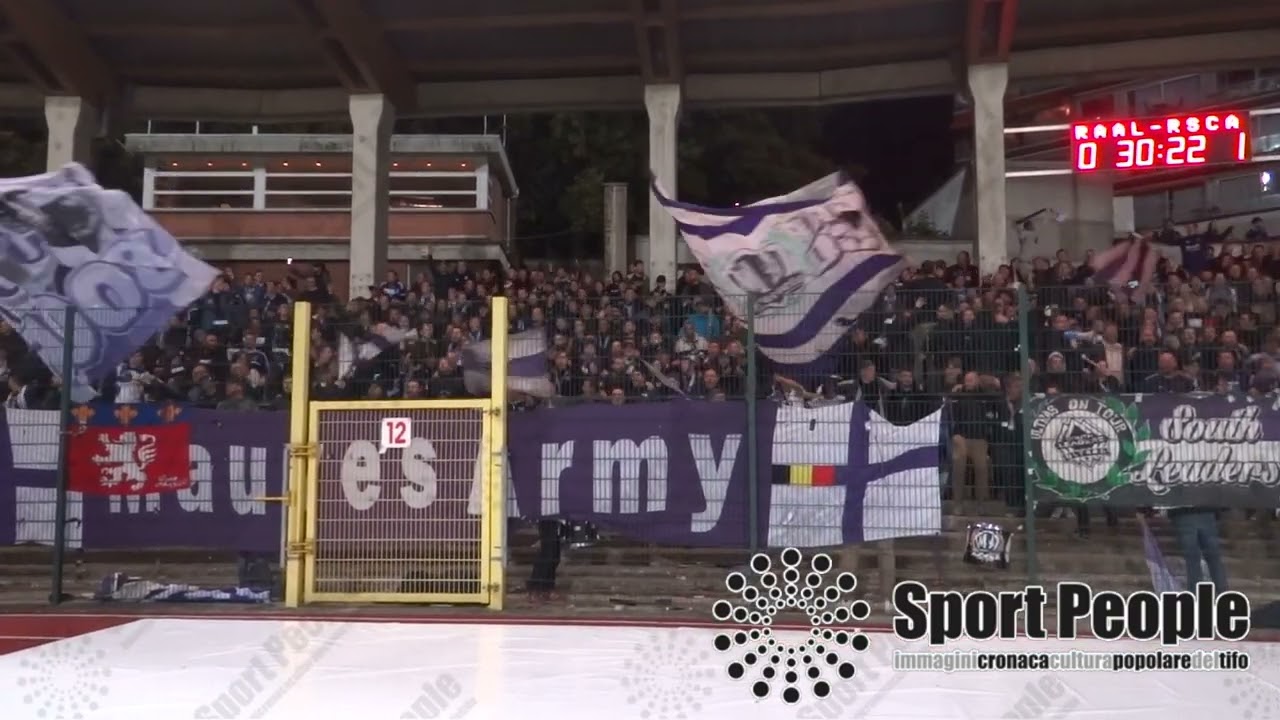 Anderlecht, il tifo della 