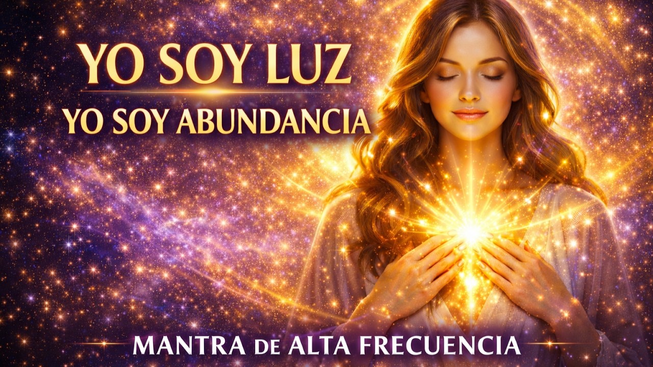 YO SOY LUZ, YO SOY ABUNDANCIA | Mantra Poderoso Para Elevar Tu Frecuencia