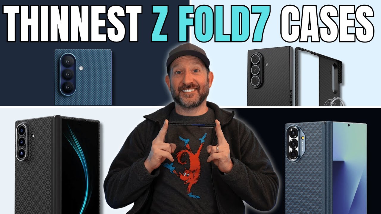 4 лучших тонких чехла для Z Fold 7! (Больше никаких громоздких чехлов)