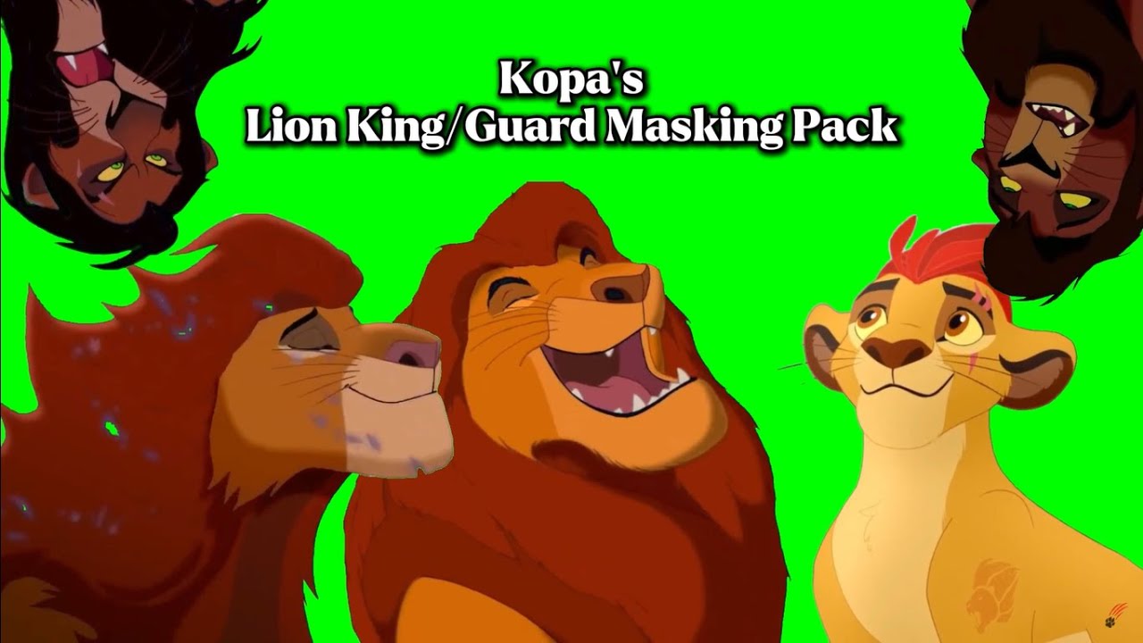 Lion King Masking Pack #1 | Read Desc