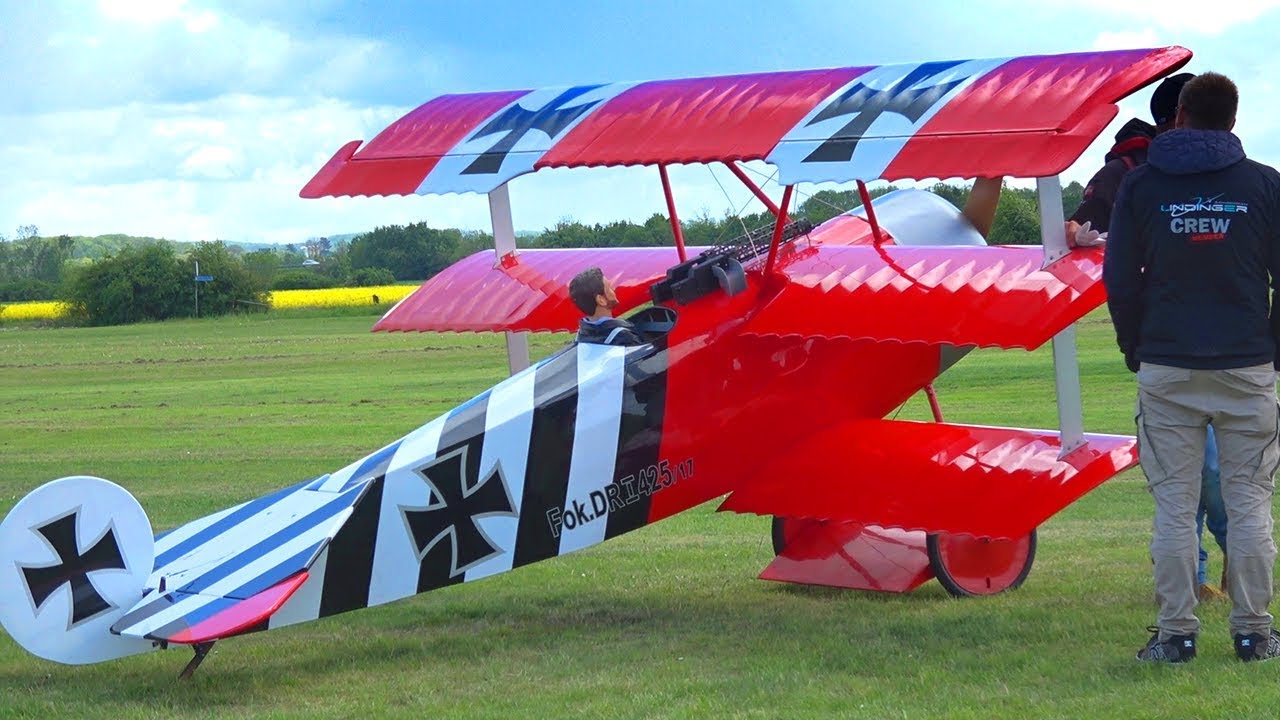 GIANT XXXL FOKKER DR1 88KG | GERNOT BRUCKMANN | PROWING 2019