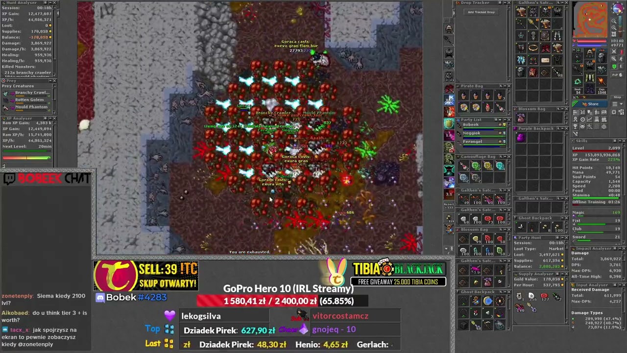 [PL/ENG] Goraca 2100 Level!  - Bobeek Live