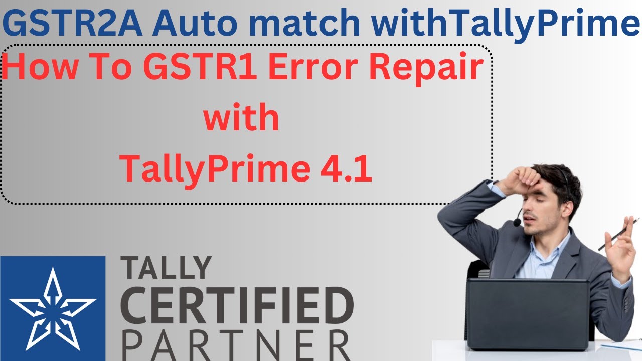 GSTR2A Reconciles and GSTR1 With TallyPrime4 1