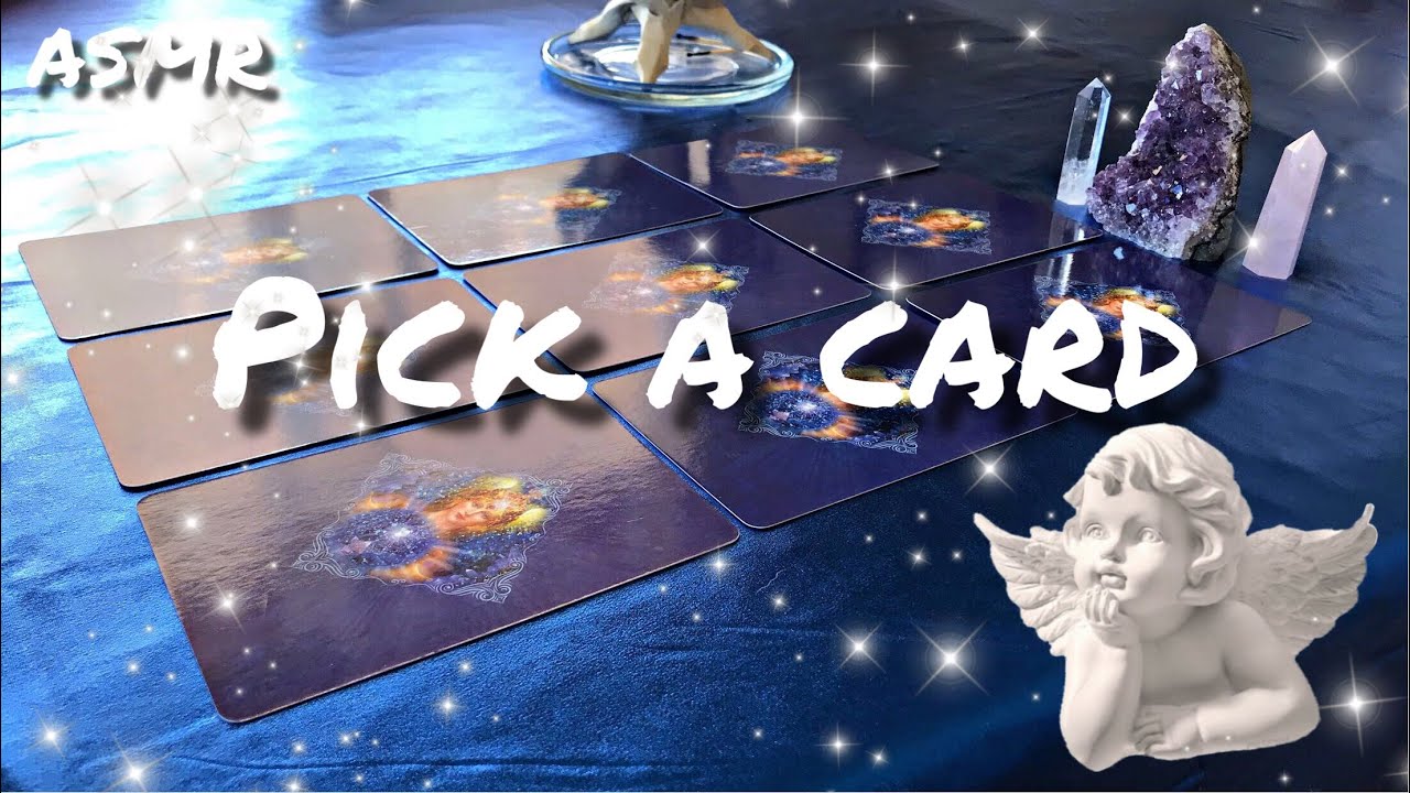 ASMR 👼✨ PICK A CARD READING (Crystal Angels Oracle)- soft spoken, tapping