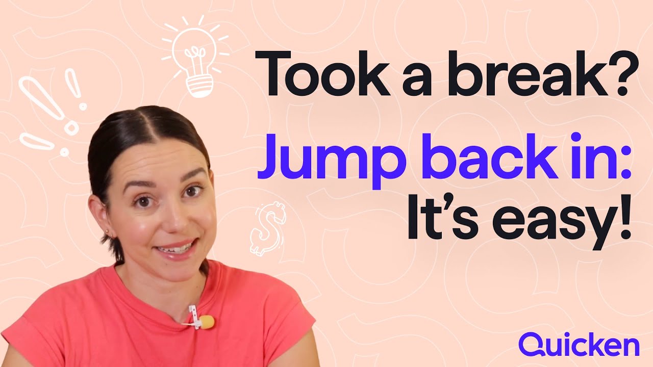 How to Jump Back in to Quicken Simplifi in Minutes!