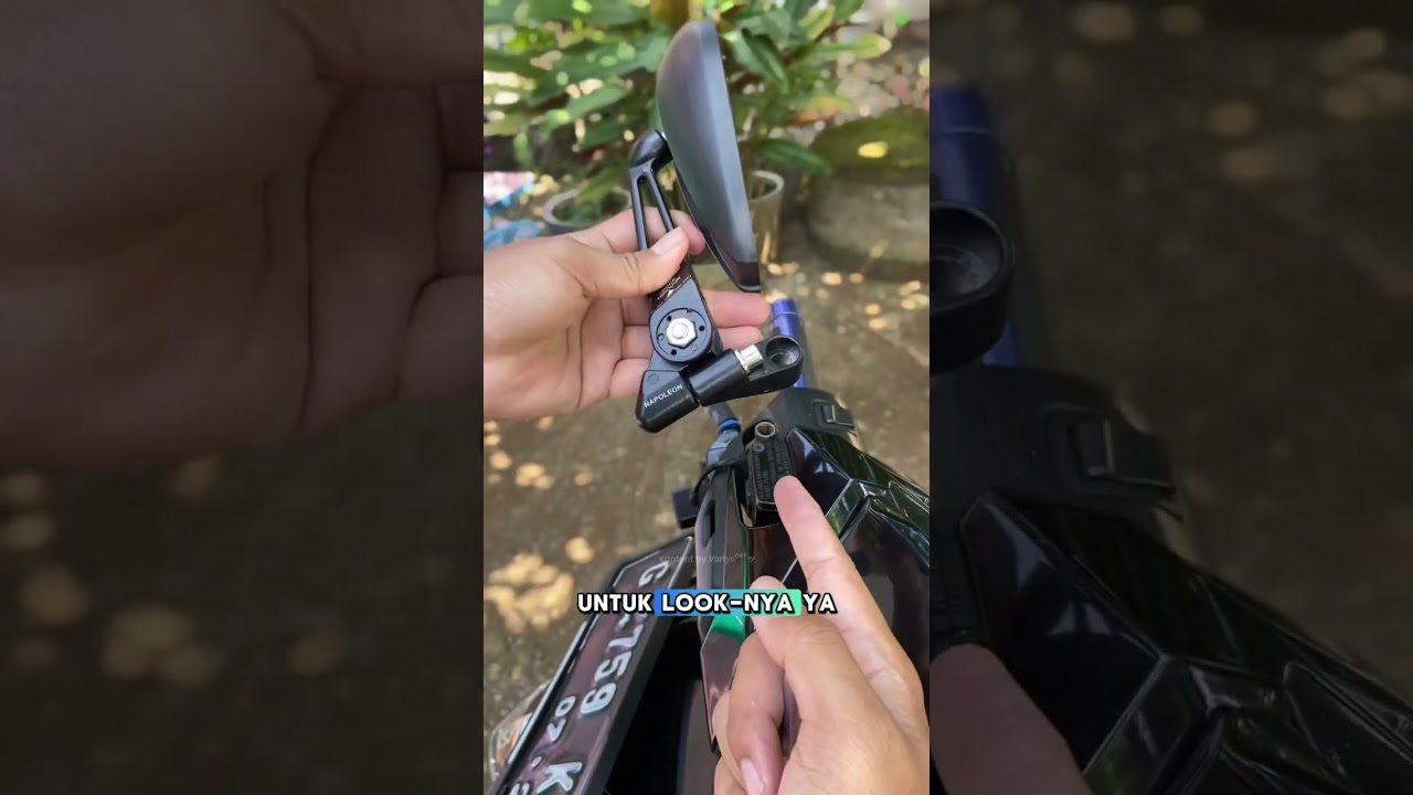 cara pasang spion napoleon