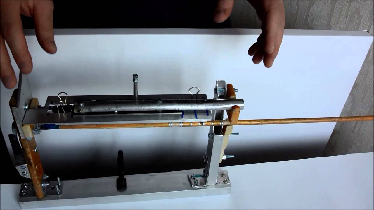 DIY fletching jig tool test (Самодельная пероклейка - испытания)