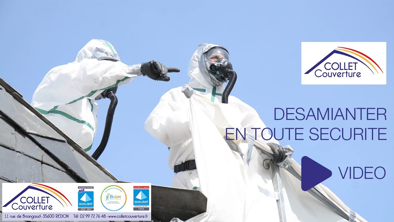 Comment se d&eacute;roule un d&eacute;samiantage &agrave; l'entreprise Collet Couverture Redon?