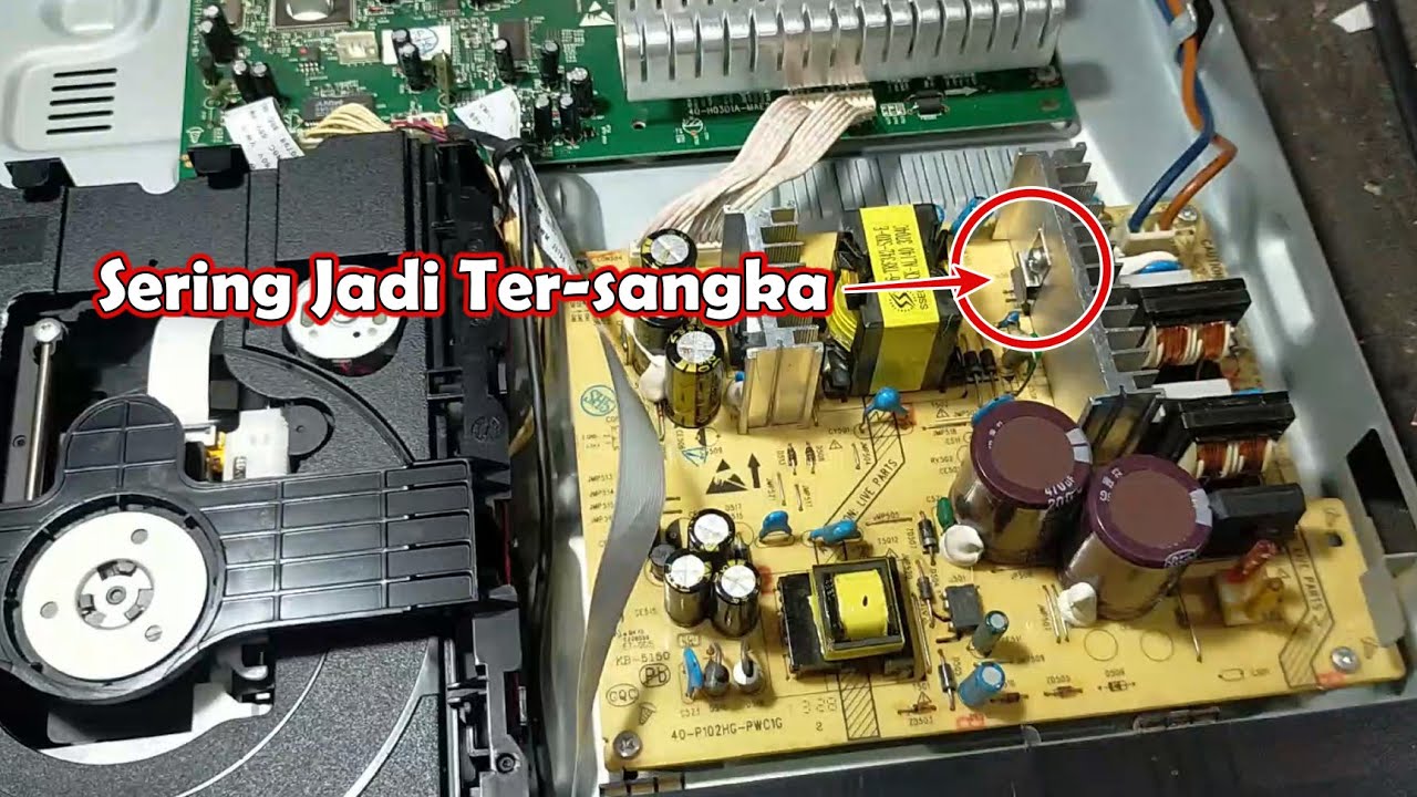 Servis Hometheater Philips HTD5570/98 Rusak Tidak Bunyi