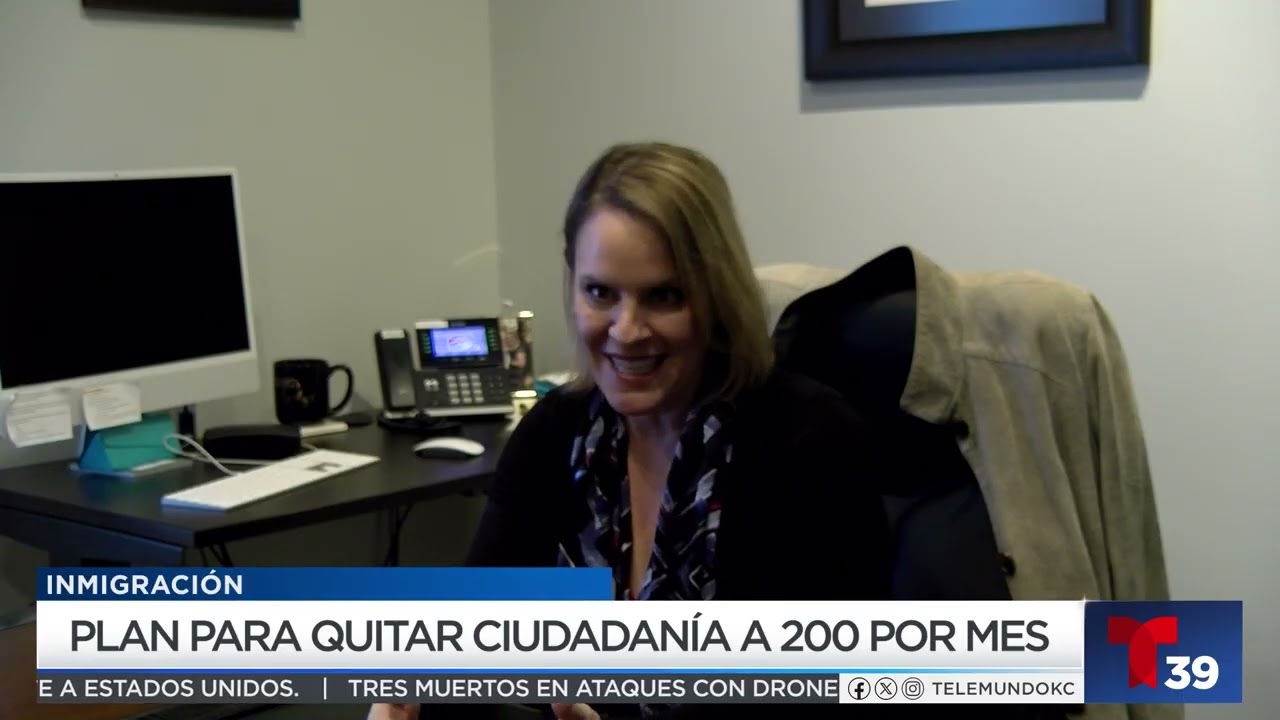 Plan para quitar ciudadania a 200 naturalizados por mes.