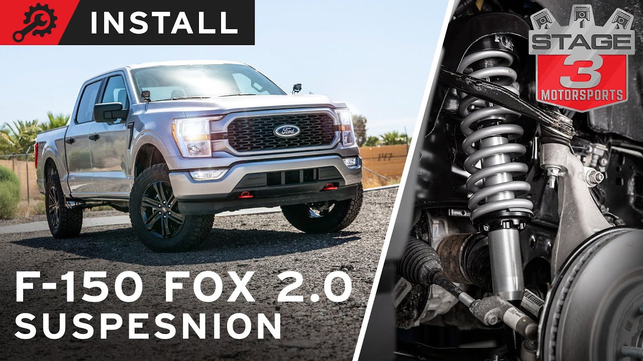 2021-2023 F-150 Fox 2.0 Coilover Suspension Leveling Kit Install