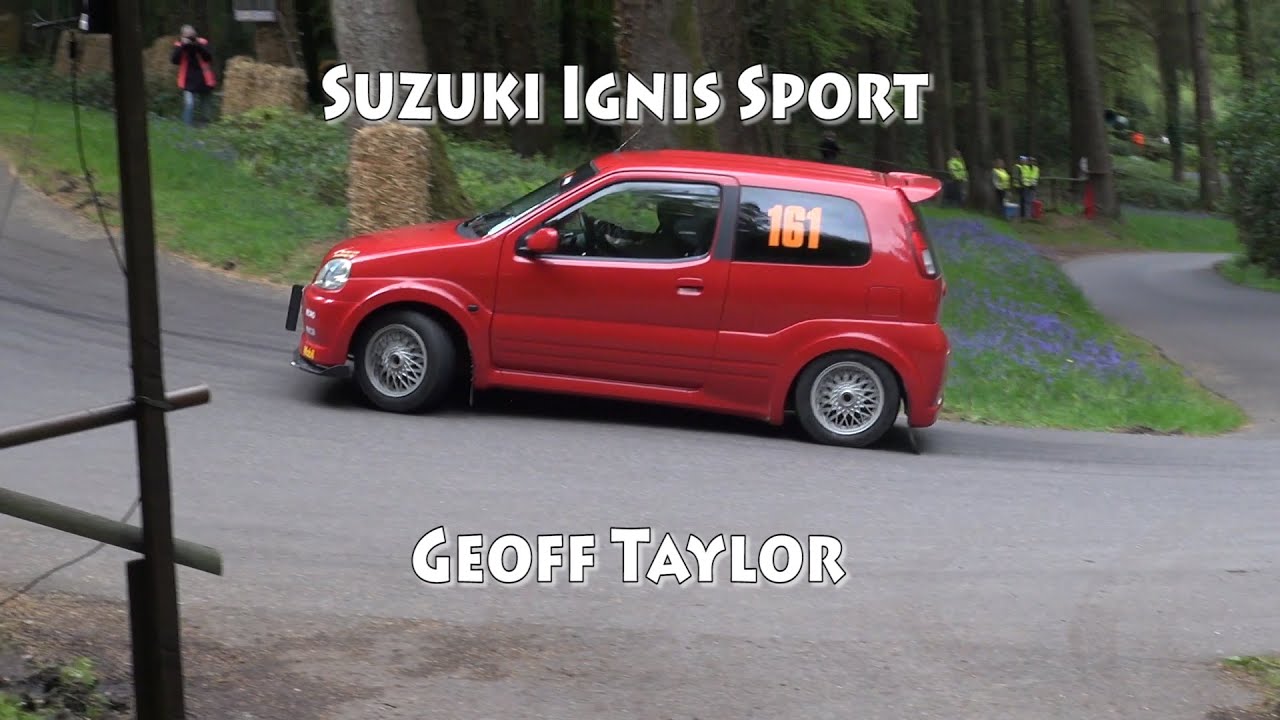 Suzuki Ignis Sport at Wiscombe Park Speed Hillclimb May 2015 Geoff Taylor