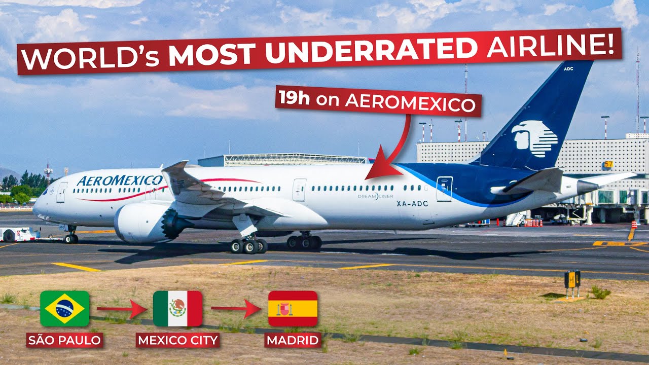 FLIGHT REVIEW | Economy Class on Aeromexico's Boeing 787-9 from S&atilde;o Paulo via MEX to Madrid!