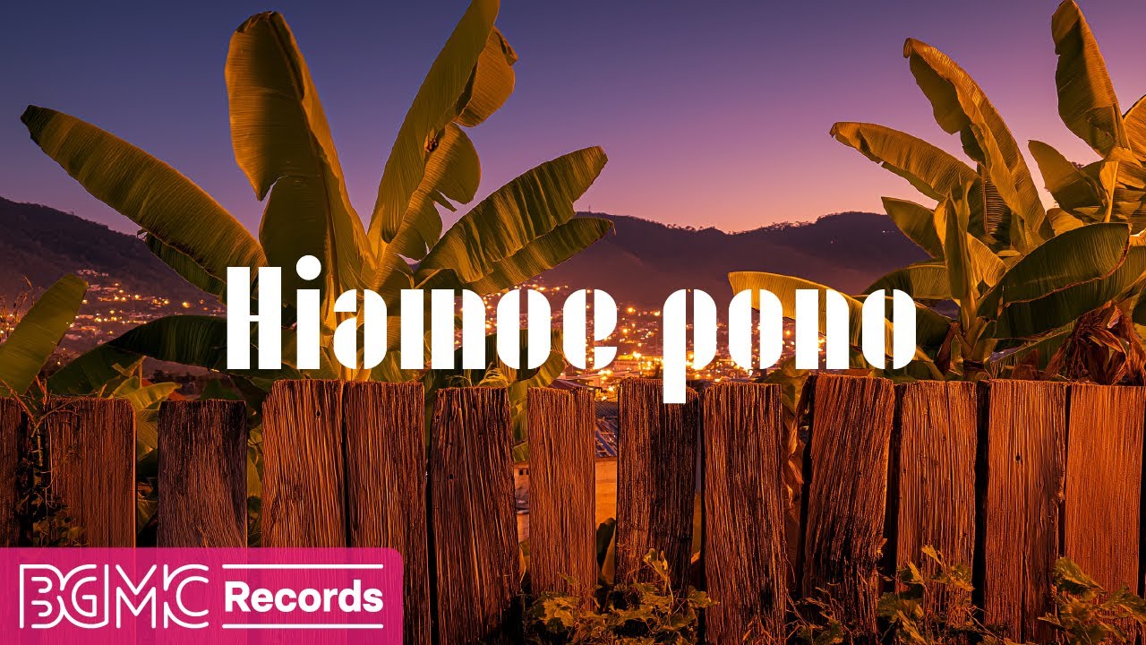 Hawaiian Music for Island Night Vibes | Calm Evening in the Heart of Tropical Tranquility