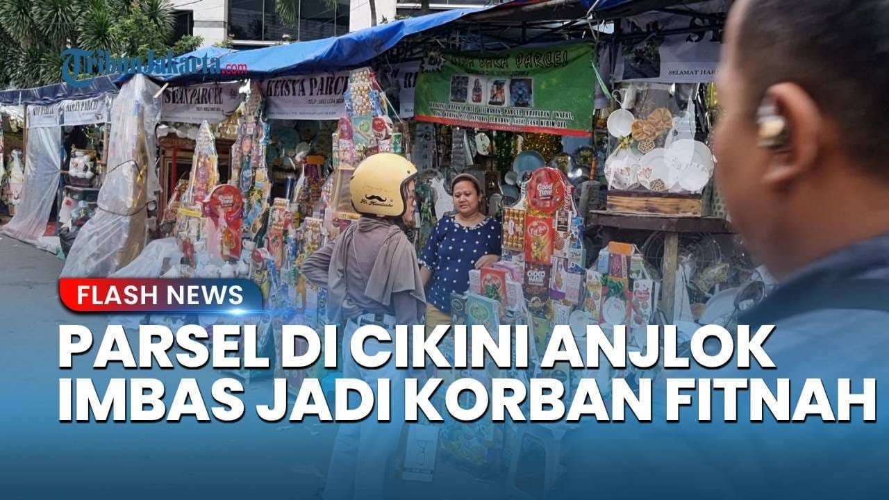 Pedagang Merasa Difitnah, Penjualan Parsel Lebaran di Cikini Merosot sampai 80 Persen