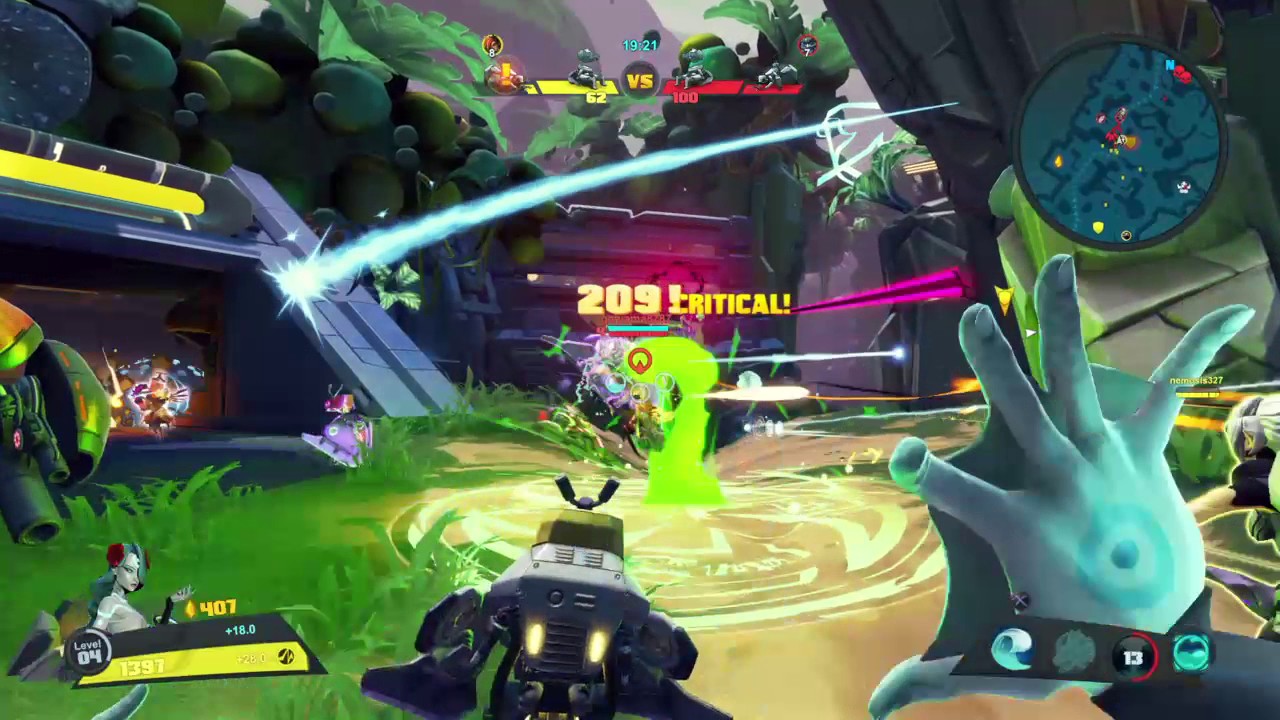Battleborn - Alani Gameplay (Overgrowth)
