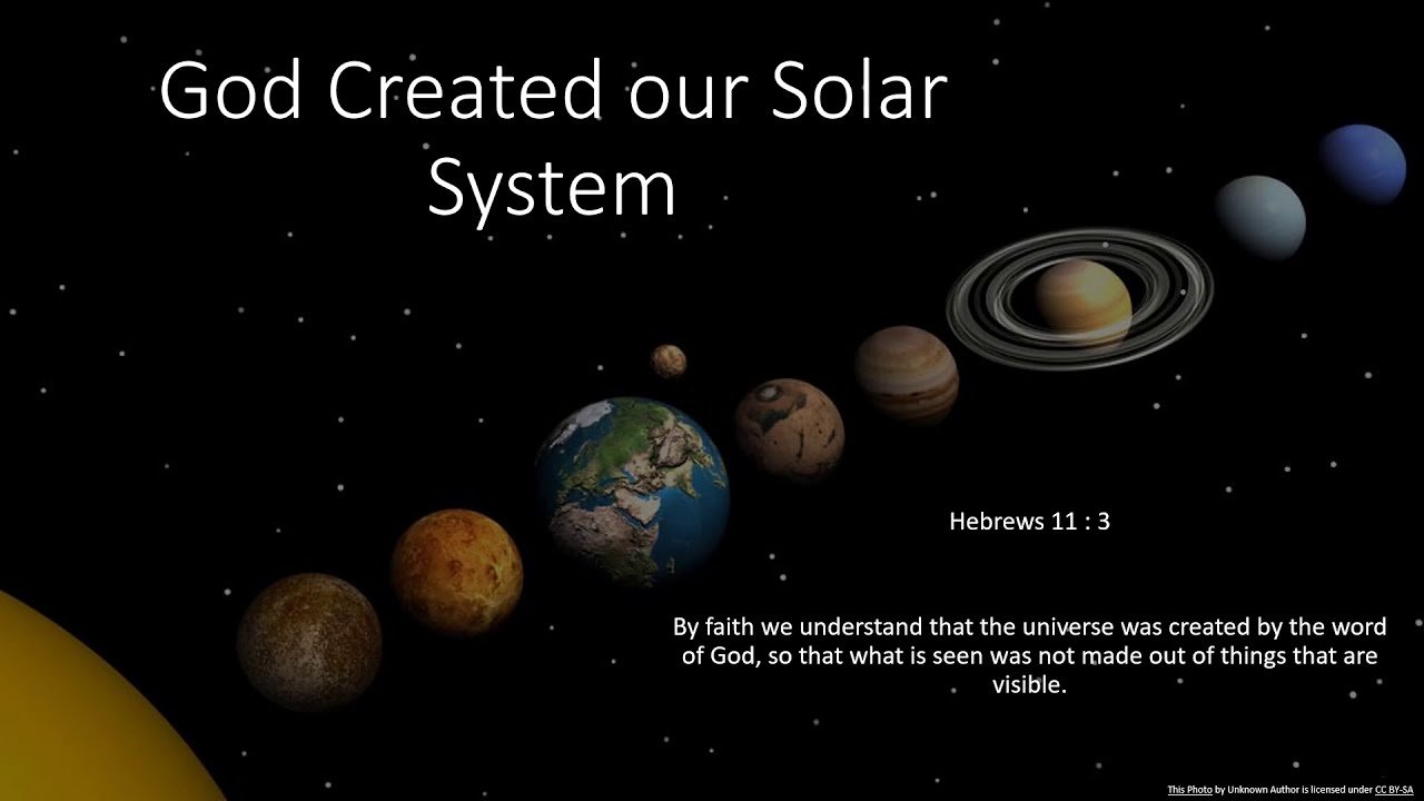God Created - Solar system