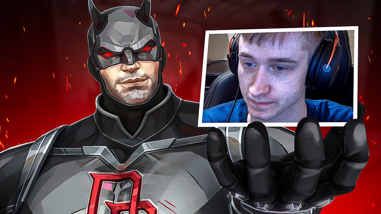 №1. Сорвиголова сражается с профессиональными игроками с участием @rymazing | Marvel Rivals, 7 сезон