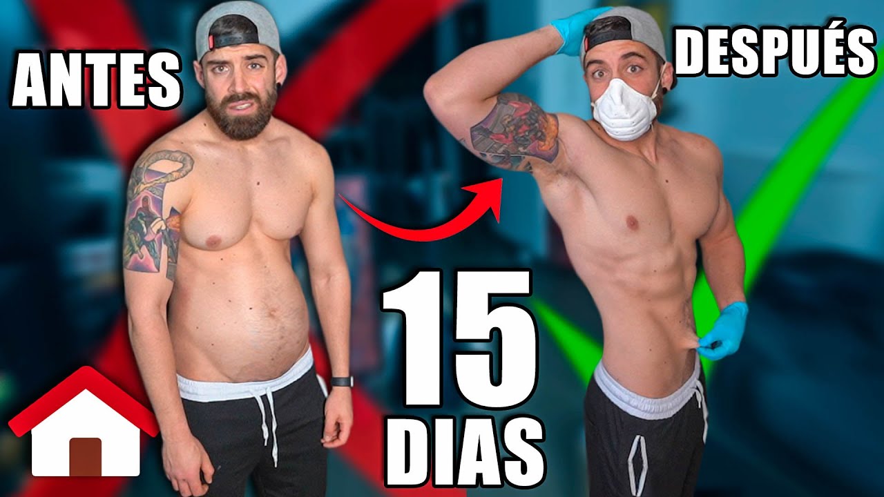 MI DIETA y RUTINA en 15 DIAS *PONERME EN FORMA EN CASA* (haz esto y pierde peso)