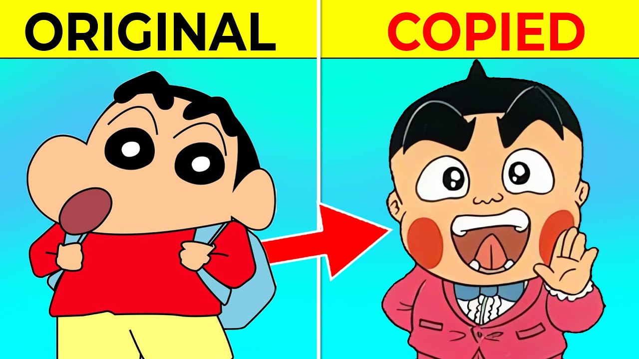 Original Cartoons with Their Cheap Copies?