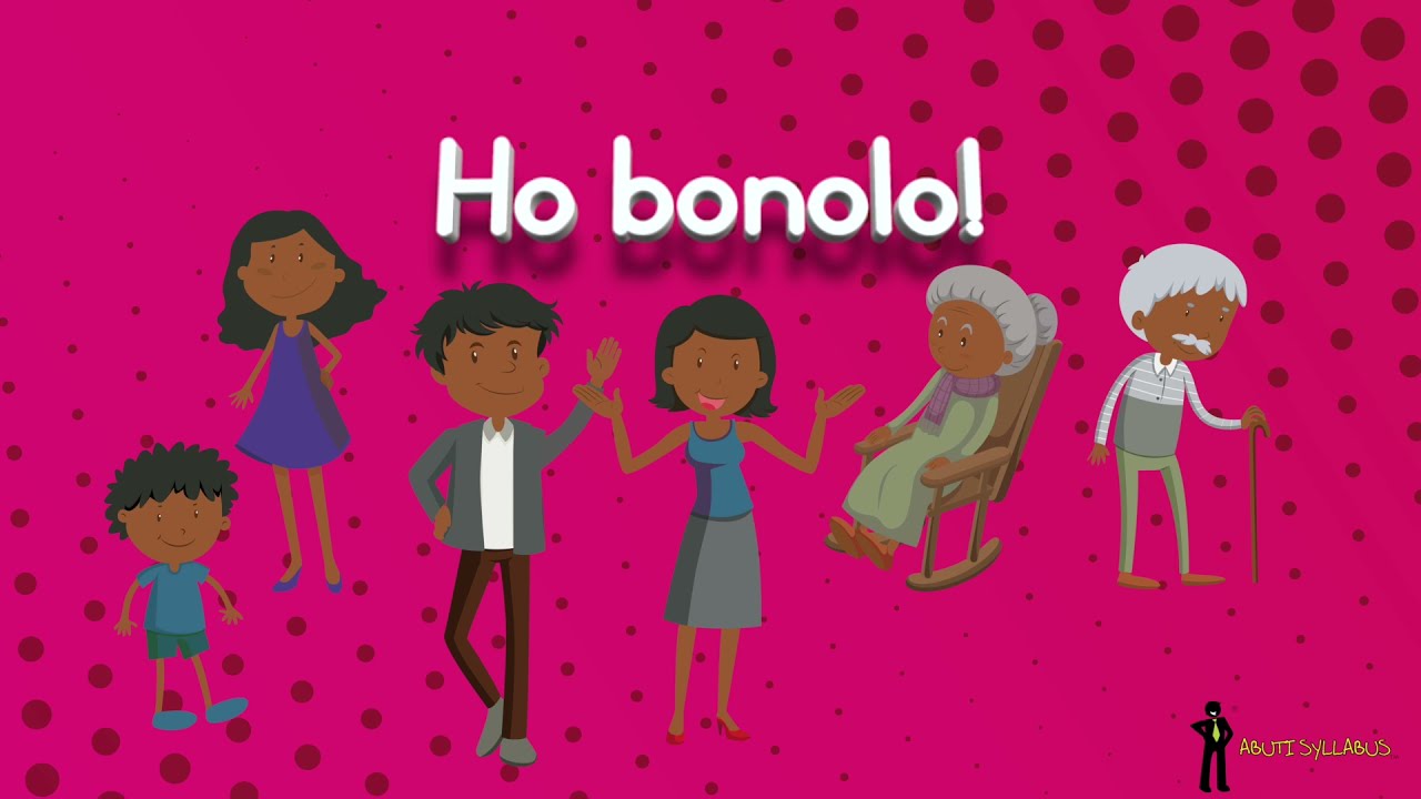 Sesotho Intermediate Phase Abuti Syllabus Lesson 4 Les 4 Family / Familie