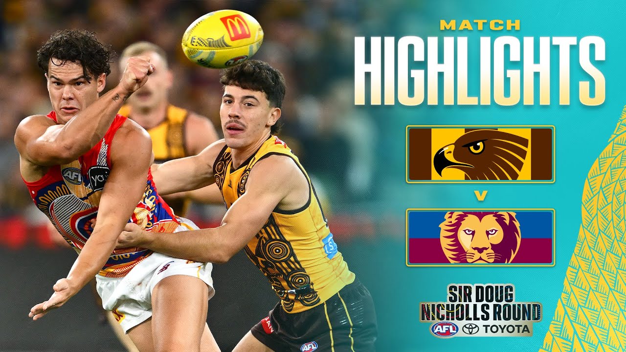 Hawthorn v Brisbane Lions Highlights | Round 11, 2025 | AFL