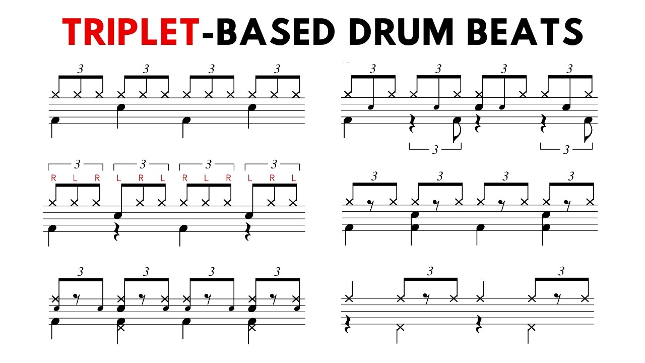 12 Triplet-Based Grooves Drummers Should Know