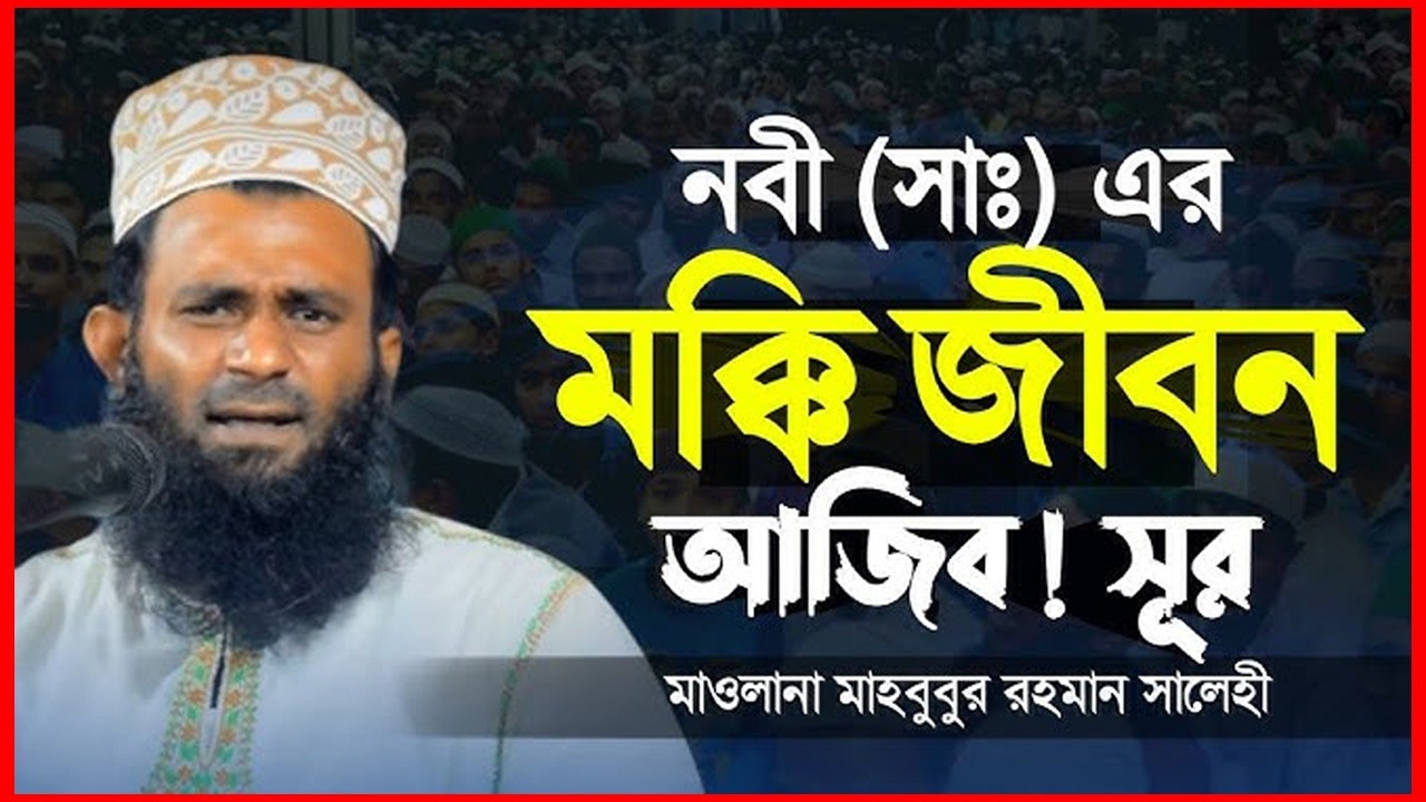 Mawlana Mahbubur Rahman Salehi Waz | মাওলানা মাহবুবুর রহমান সালেহী | Mahbubur Rahman Salehi New waz