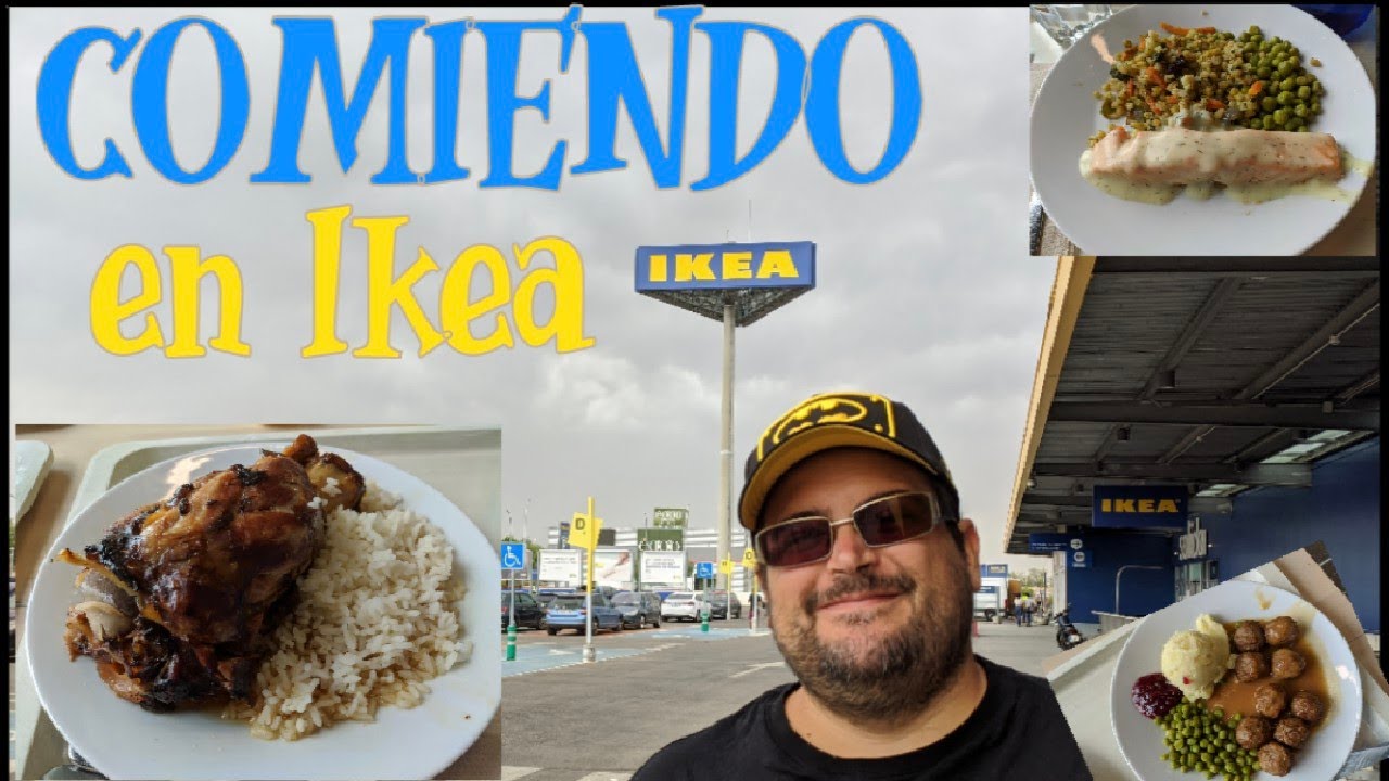 Comiendo en el restaurante de Ikea por primera vez