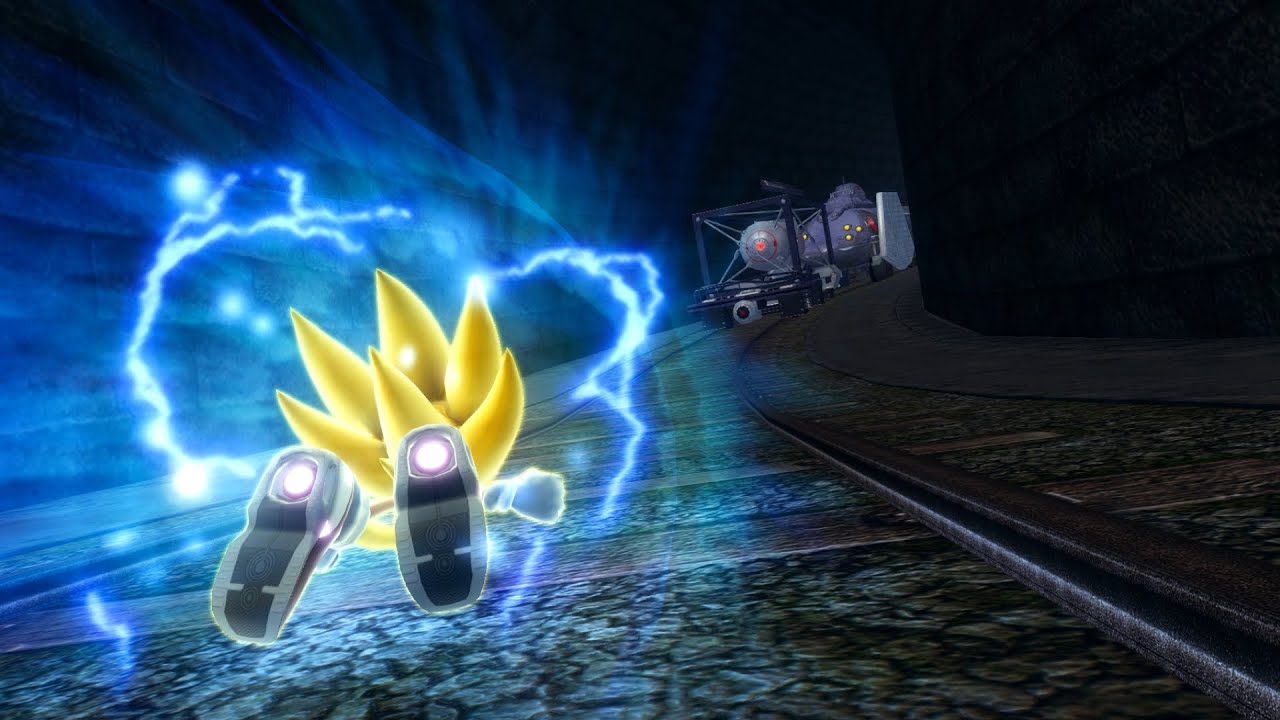 Sonic P-06: Radical Train (Super Sonic)