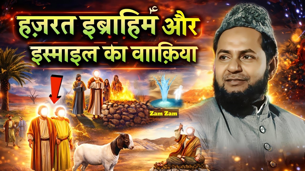 हज़रत इब्राहीम (A.S) और इम्माइल (A.S) का वाक़िया | Maulana Jarjis Ansari Latest Bayan