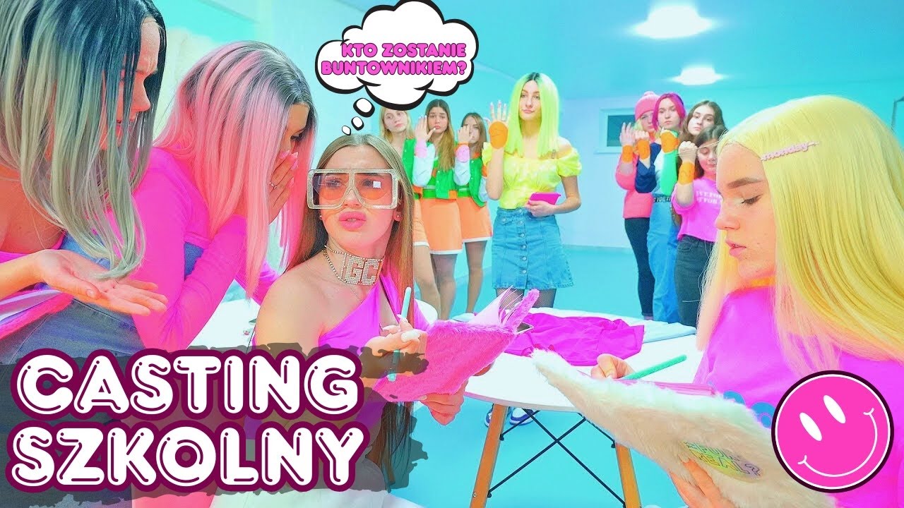 CASTING SZKOLNY⚡ Kto będzie w drużynie „Buntownicy”? Diana i Różowe buntowniczki | Sytuacje w szkole