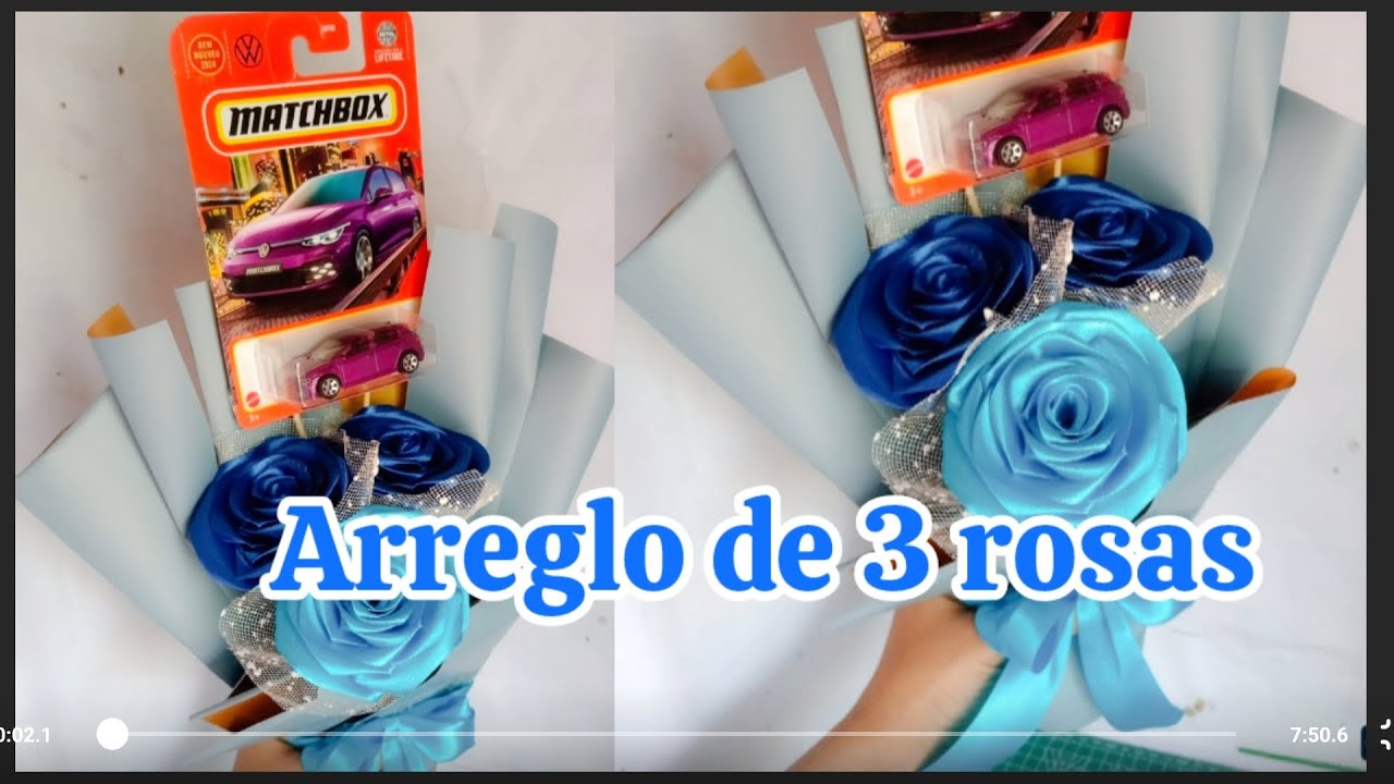 Arreglo de 3 rosas #rosaseternas  #diy #bouquets 