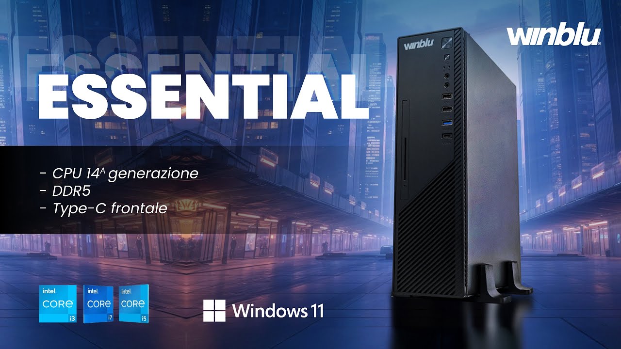Linea Essential: Dimensioni Small in soli 8.3L&hellip;prestazioni Extra-Large