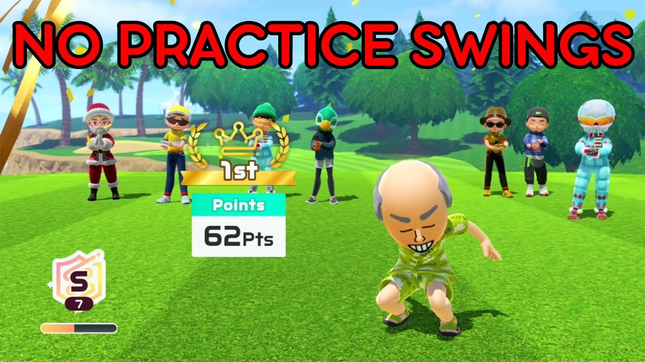 Я сам себя калечил, и вот что случилось! (Switch Sports Golf)