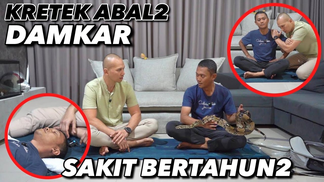 KRETEK ABAL2 DAMKAR, KASIHAN SAKIT PINGGANG BERTAHUN2 😪