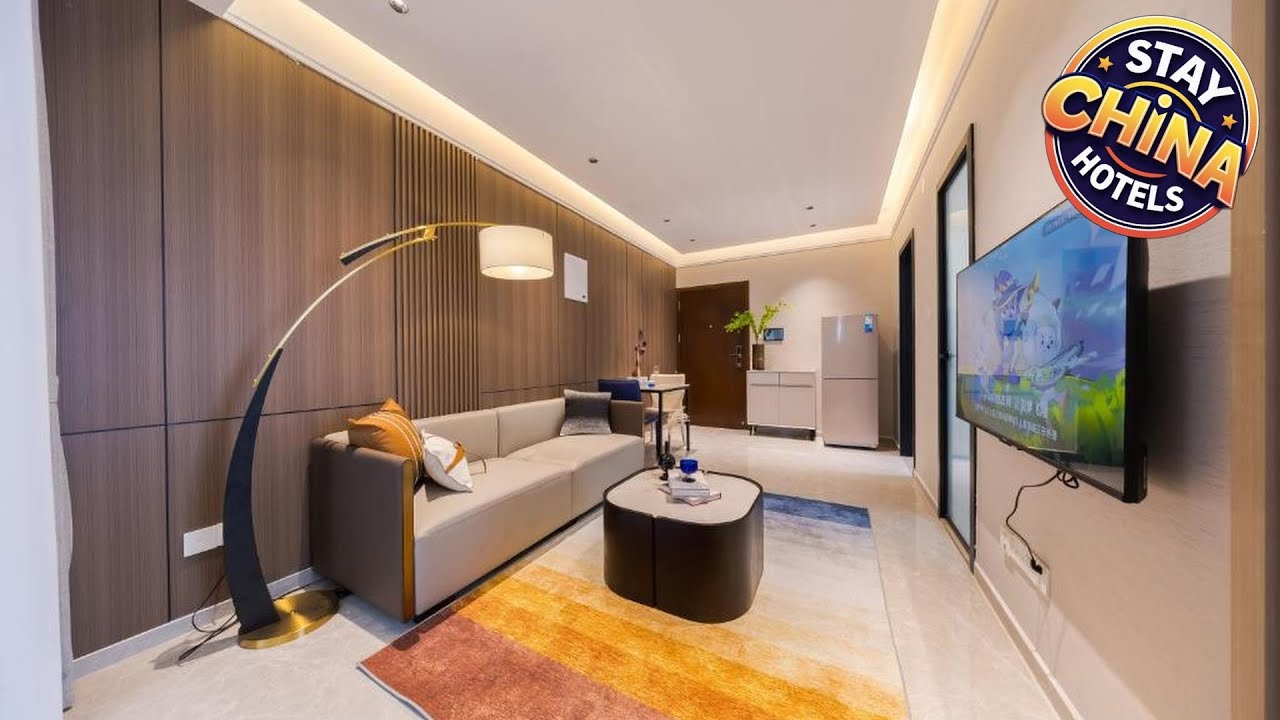 岗厦轻居-深圳福田会展中心岗厦地铁站店 | Shenzhen, China | Hotel Review 🏨