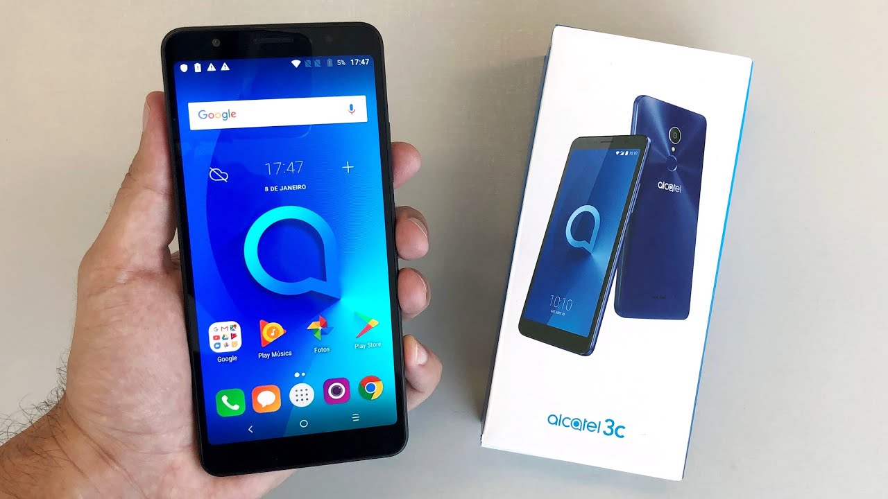 Unboxing Alcatel 3C 16GB | Lançamento